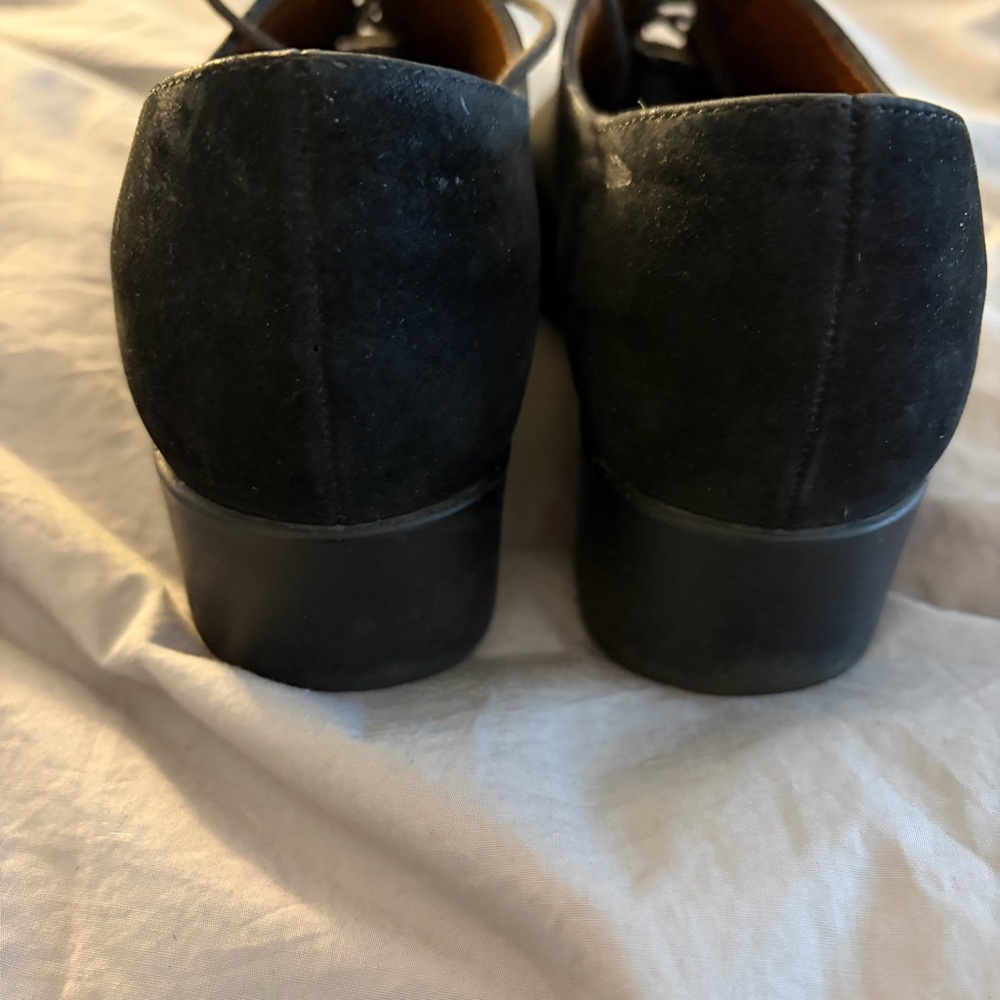 Hopp Modern Oxford in black nubuck suede 6 - Picture 5 of 5